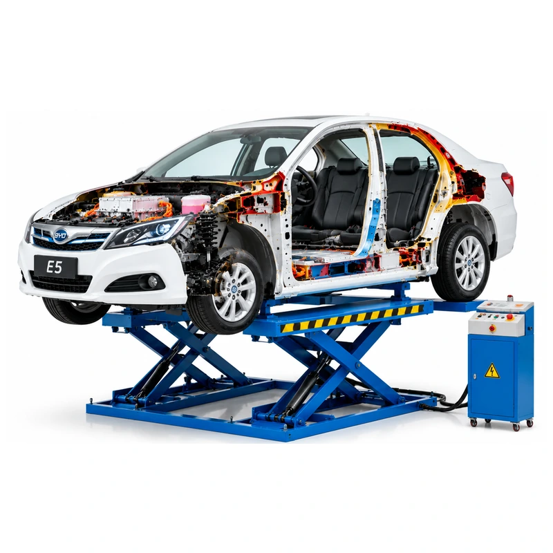 BYD E5 Cutaway Lifting Training Vehicle