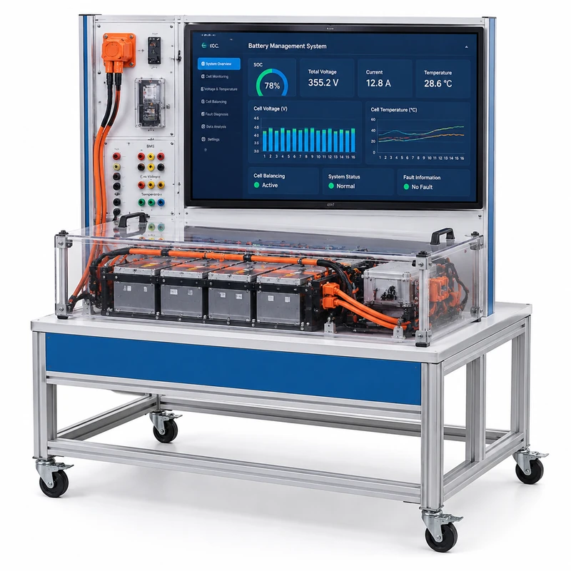 Interactive Battery Management Training Bench