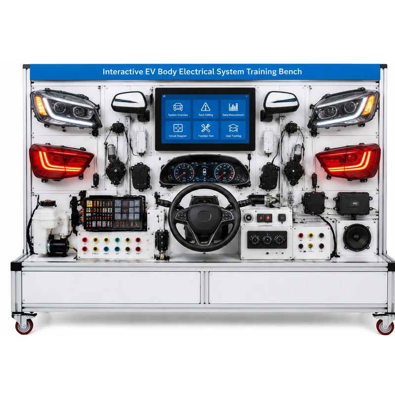 Interactive EV Body Electrical System Training Bench