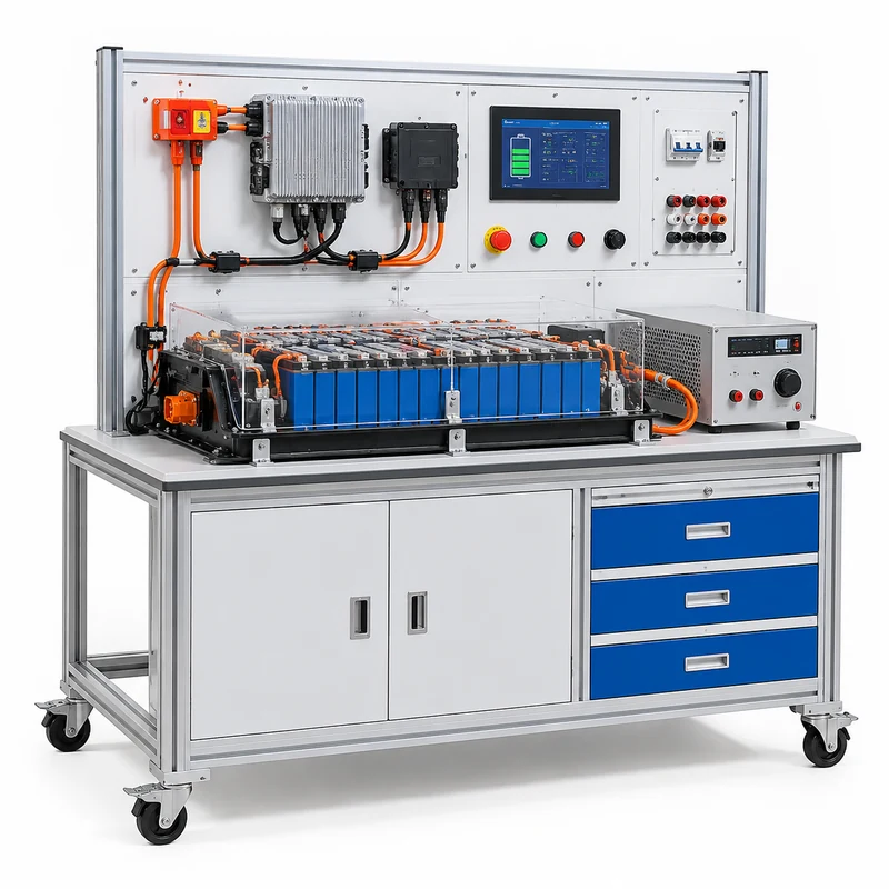 Traction Battery Assembly and Testing Workstation
