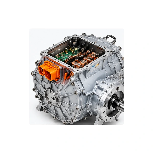 EV powertrain electronic components and control electronics