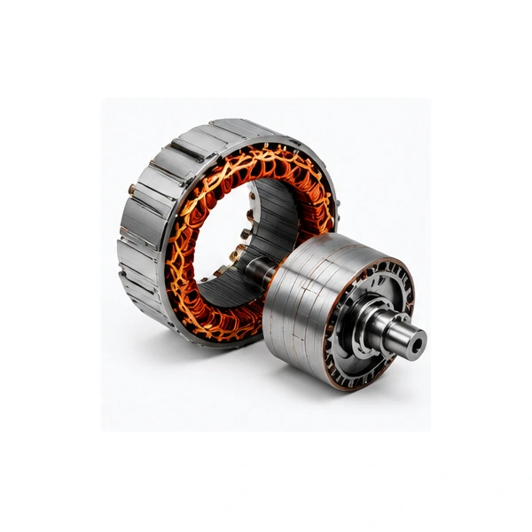 EV motor stator, rotor and internal motor components