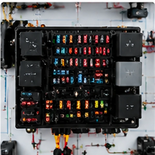 EV body electrical fuse and relay panel