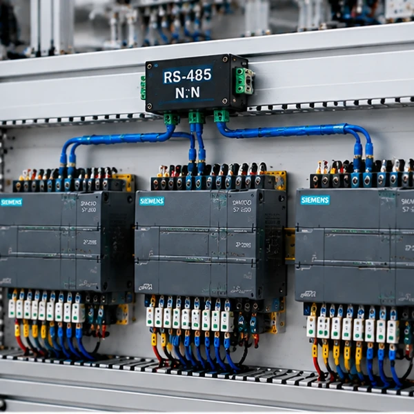 Connected PLC Control for Flexible Intelligent Assembly Line Training System