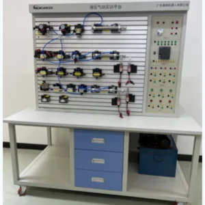 Transparent Hydraulic & Pneumatic PLC Training Platform