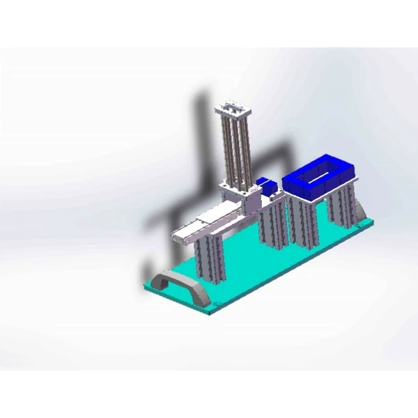 Industrial robot palletizing training module