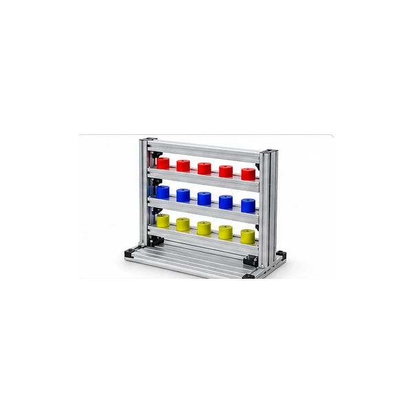 Robot palletizing and warehouse handling training module